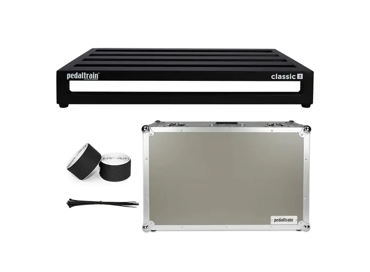 Pedaltrain PT-CL3-TC Classic 3 Pedalbrd with Tour Case 