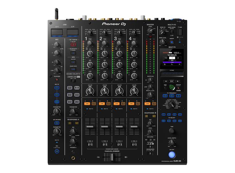 Pioneer DJ DJM-A9 4-kanals DJ-mikser