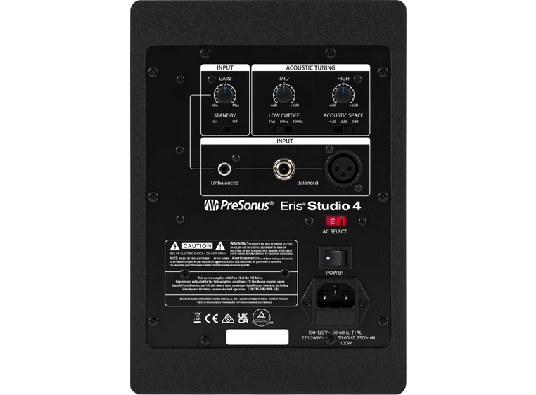 PreSonus Eris Studio 4 (Single) Black 