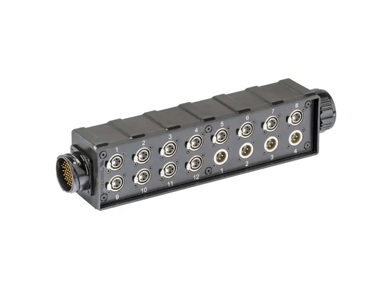 Proel ABOX1204NL 12/4 Neutrik audiobox 54P Multipin connector + 54P link 
