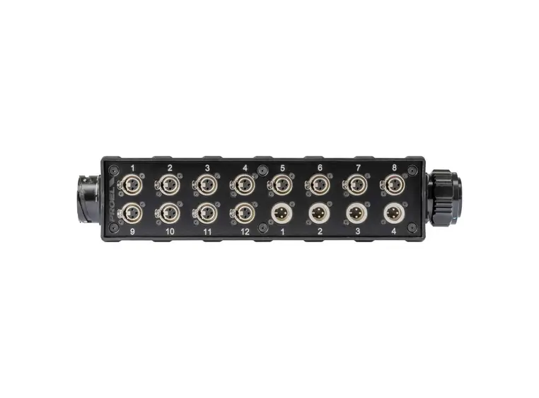 Proel ABOX1204NL 12/4 Neutrik audiobox 54P Multipin connector + 54P link 