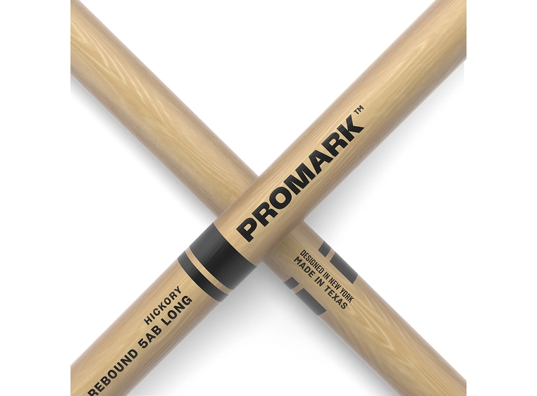 Promark RBH580LAW Rebound 5AB Long Hickory, Acorn tip 