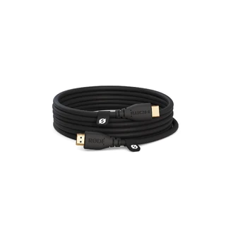 R&#248;de HDMI-kabel 3m Black