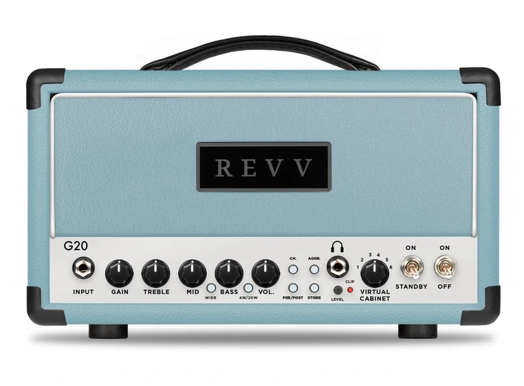 Revv G20 Rørtopp Headshell Baby Blue Bronco 