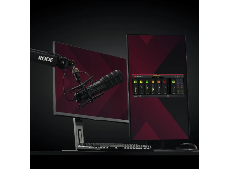 RødeX XDM-100 Cardioid End-Address Dynamic w/DSP 