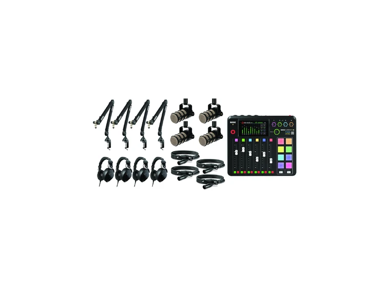 Røde Four-Person Podcasting Bundle 