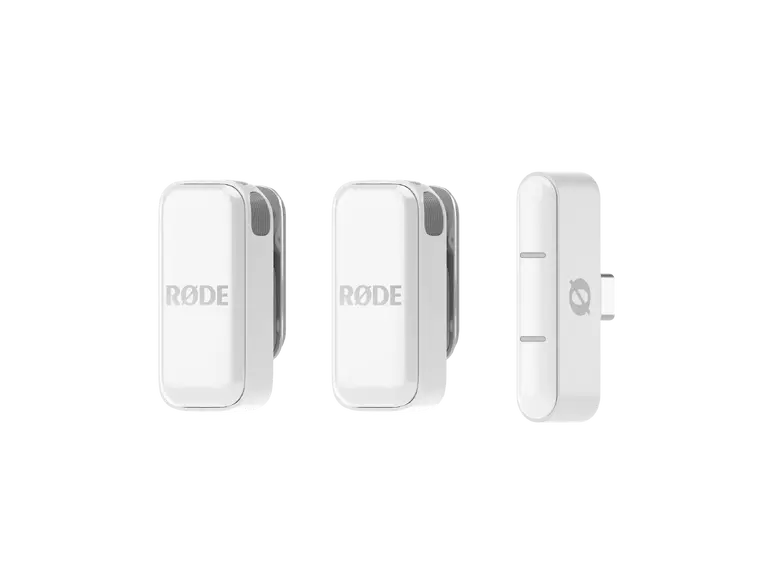 Røde Wireless Micro (USB-C, White) Ultra-Compact Wireless Mic System 