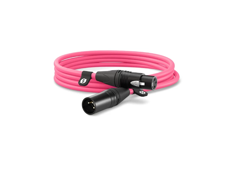 Røde XLR Mikrofonkabel Pink 3 meter 