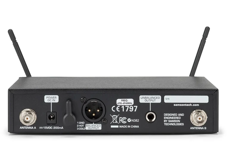 Samson Airline99 Trådløst Fitnesssystem Bånd K (470-494MHz) 