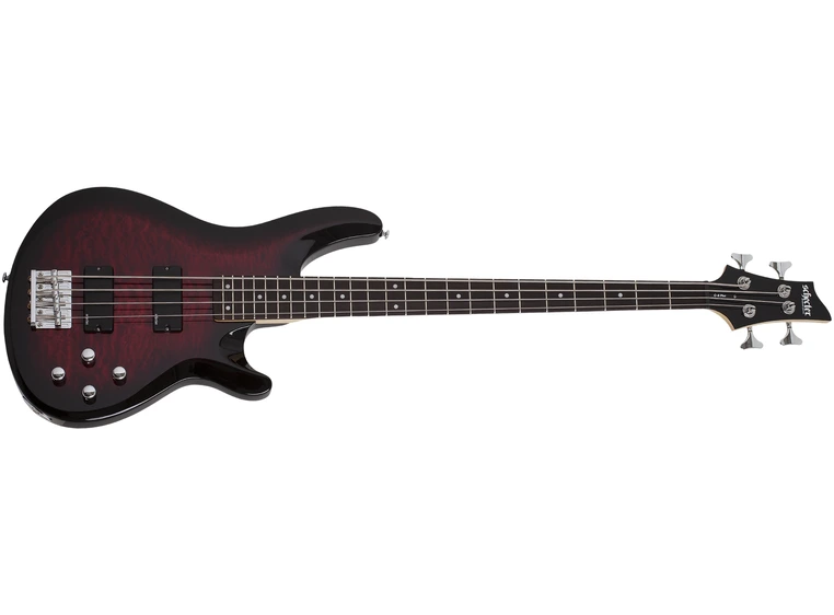 Schecter C-4 Plus See Through Cherry Burst 