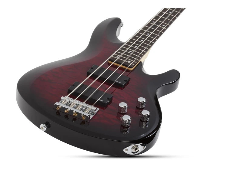 Schecter C-4 Plus See Through Cherry Burst 