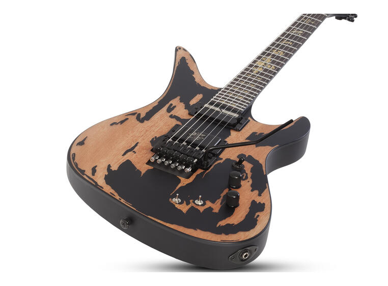 Schecter Synyster Custom-S Distressed Satin Black
