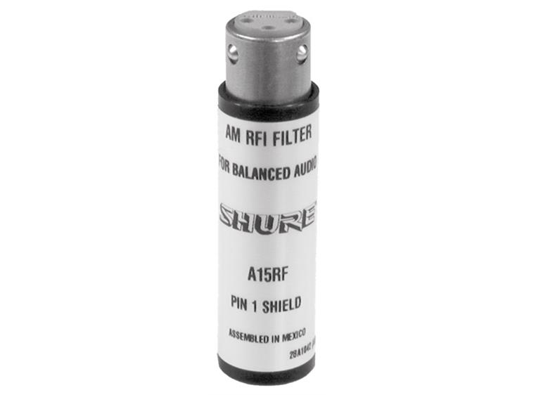 Shure A15RF In-Line RF interference attenuator