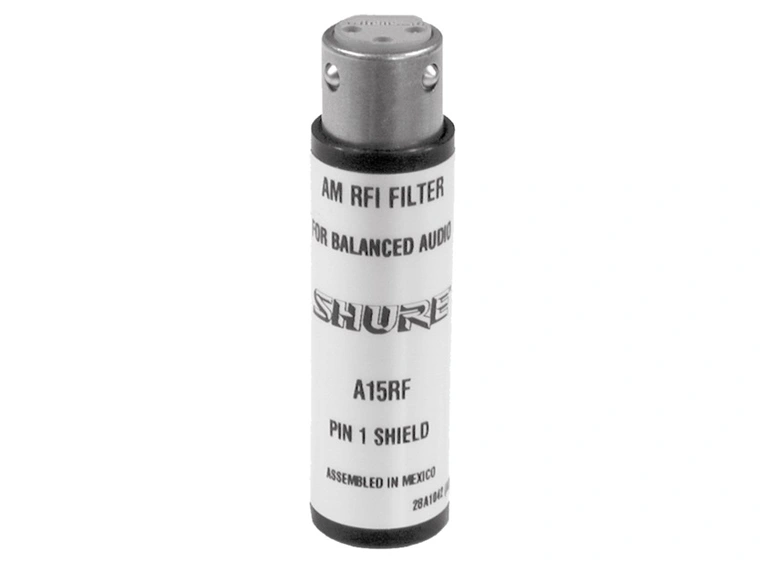 Shure A15RF In-Line RF interference attenuator 