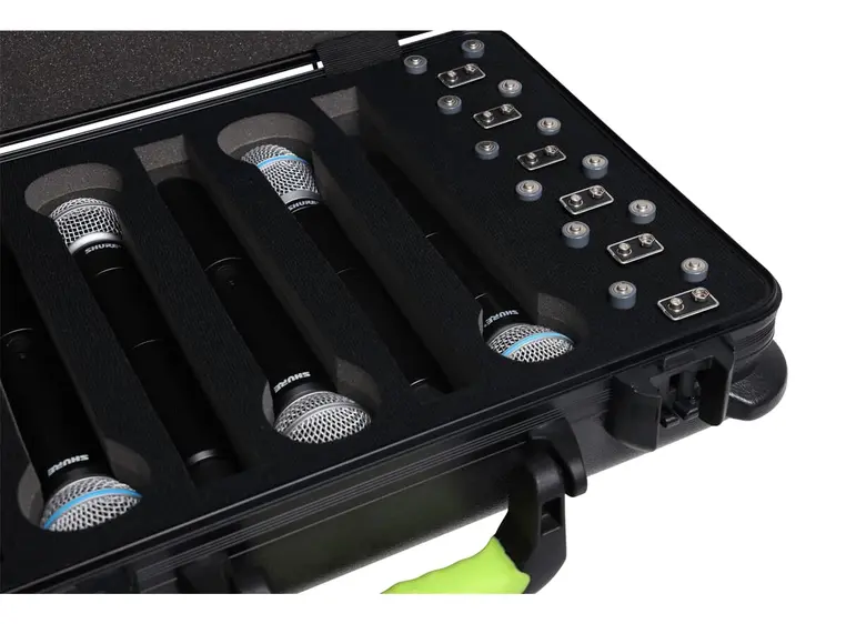 Shure SH-MICCASEW06 Plastic Case to hold (6) W mics 