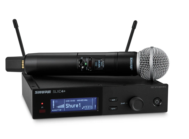 Shure SLXD24+ Handheld System, SM58 S50 (823-865MHz) 