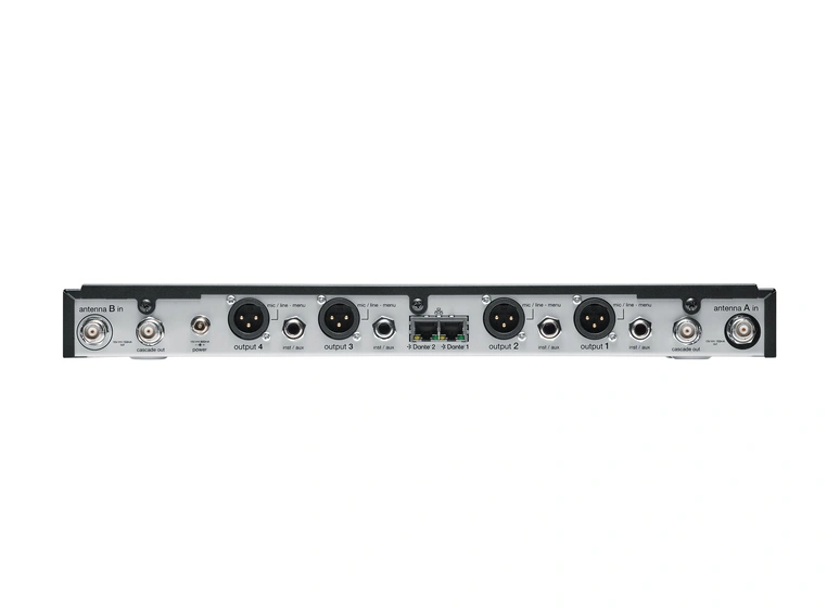 Shure SLXD Quad Receiver Dante G65 (470-606MHz) 