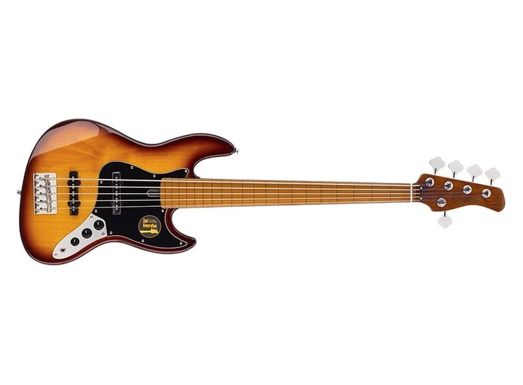 Sire Marcus Miller V5 Alder-5 Fretless Tobacco Sunburst 