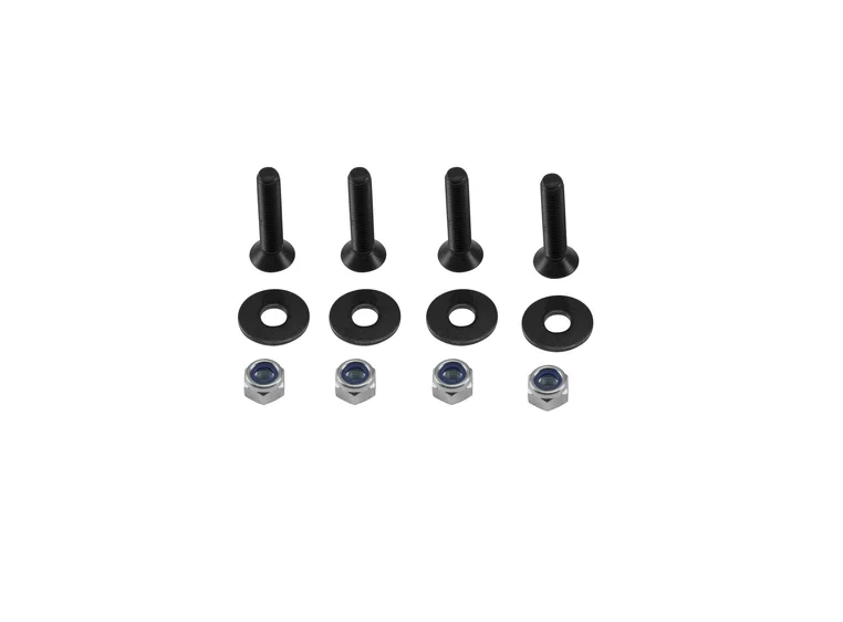 Skruesett 4 stk. M8X40, sort 