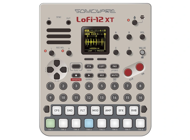 Sonicware LoFi-12 XT RETRO Edition