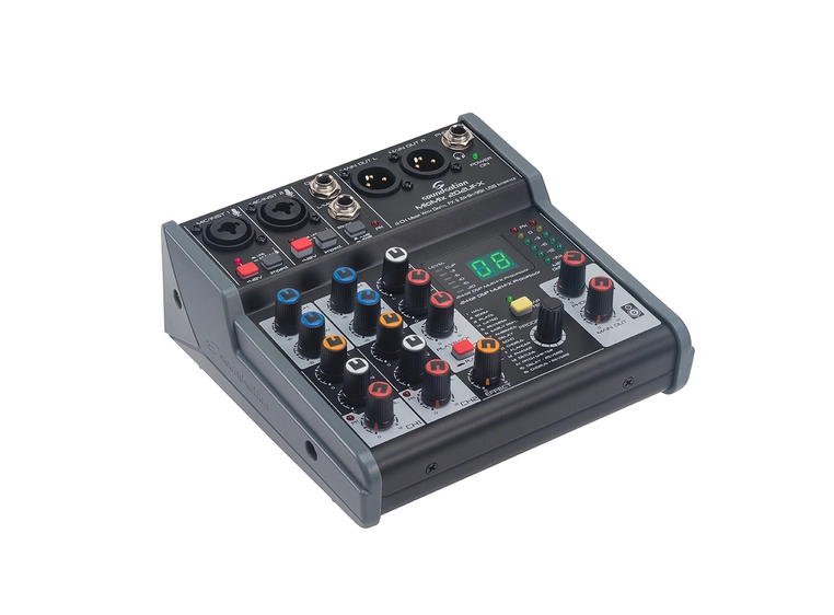 Soundsation MIOMIX 202UFX 4Kanals Mikser USB, Bluetooth 
