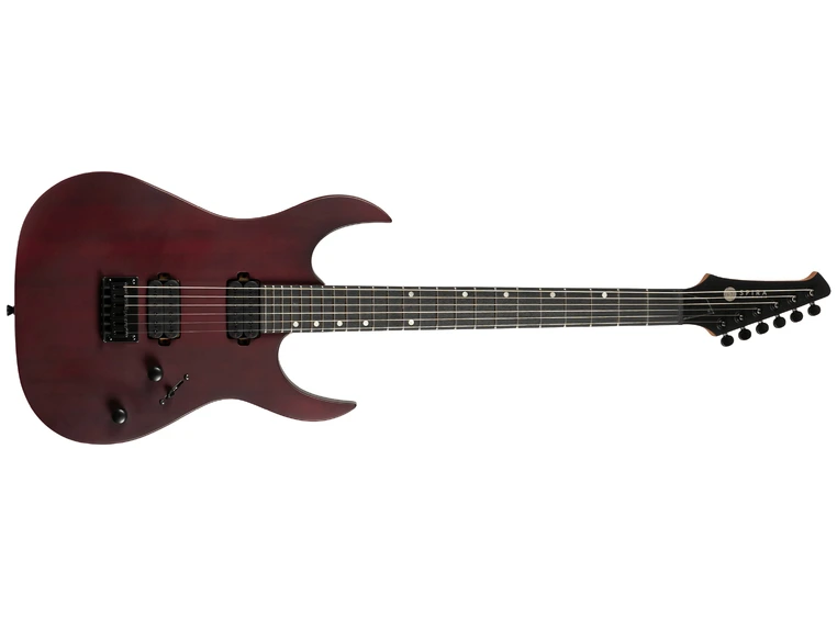 Spira Guitars S-400 Satin Wine red 