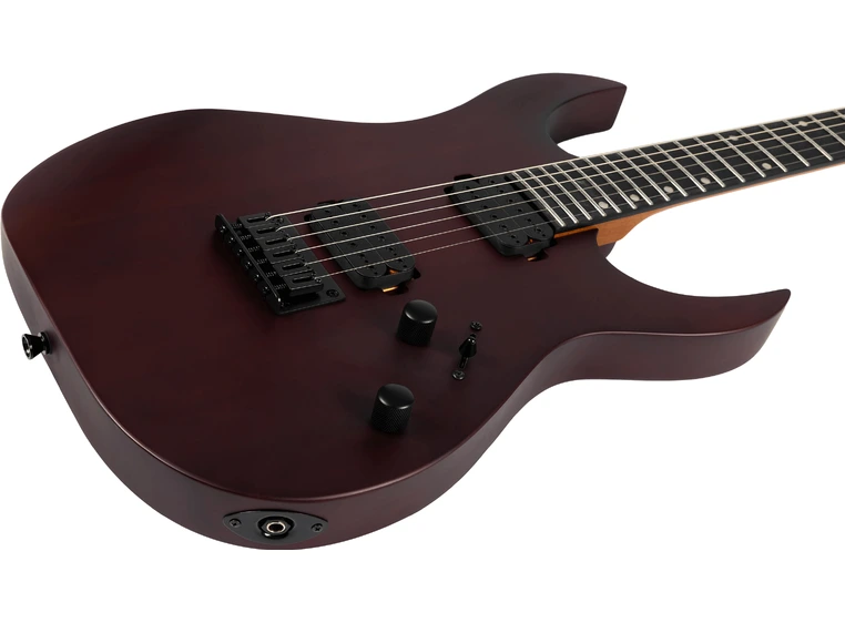 Spira Guitars S-400 Satin Wine red 