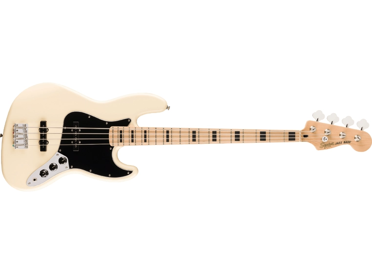 Squier Affinity Active Jazz Bass MN, Olympic White 