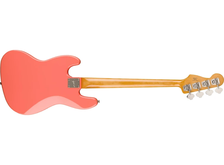 Squier Classic Vibe '60s Jazz Bass Laurel, Tortoishell Pick, Tahitian Coral 