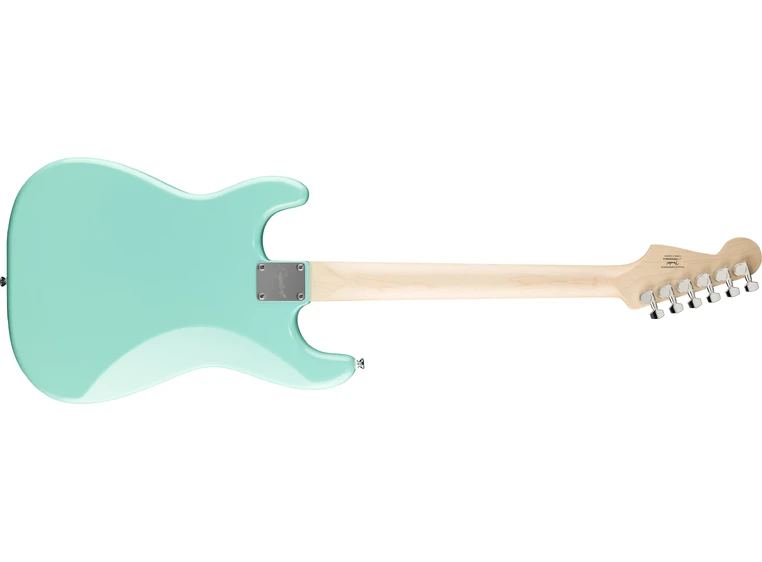 Squier Sonic Stratocaster HT MN, White Pickguard, Sea Foam Green 