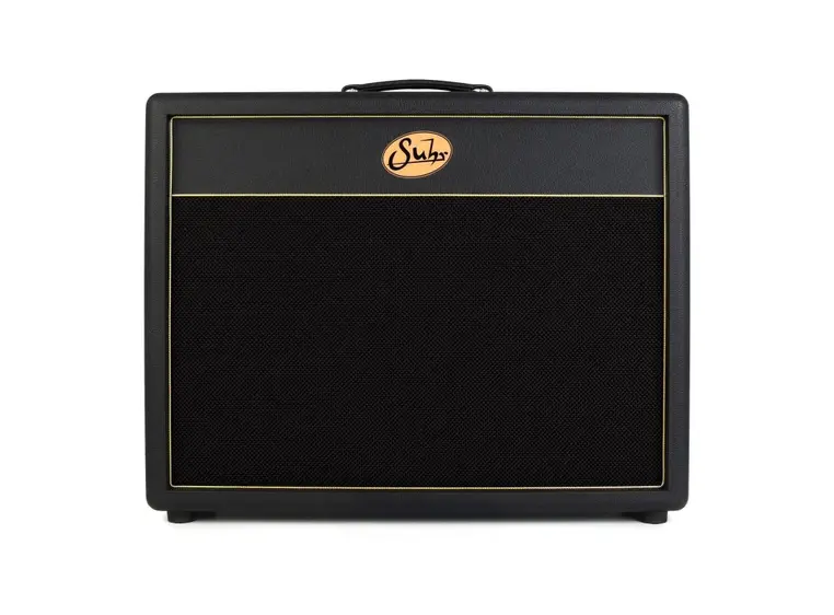 Suhr 2x12 Gitarkabinett, Black tolex Black grill, Warehouse Veteran 30 
