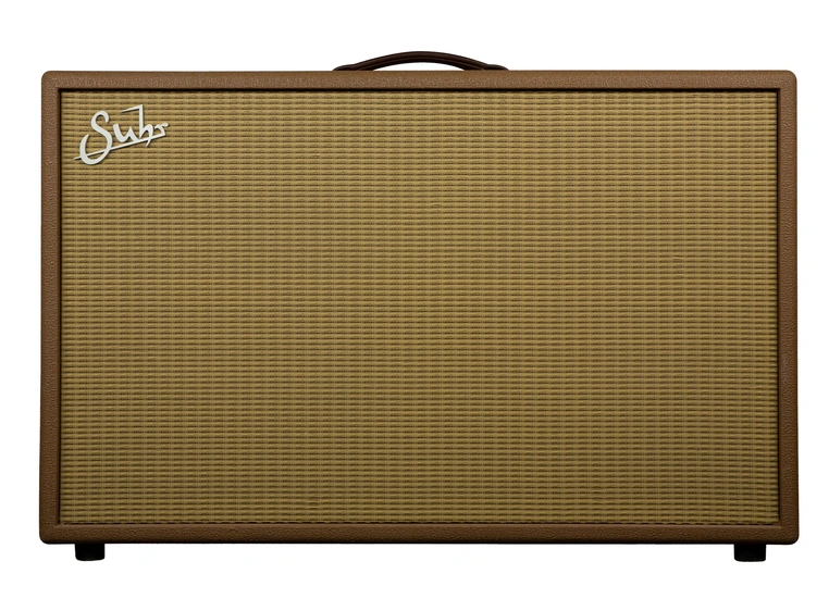 Suhr 2x12 Hombre Gitarkabinett Vintage Palomino, Tan/Brown grill, V30 