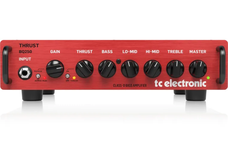 TC Electronic BQ250 250 Watt Portable * Bass Head with Mosfet Preamp *Demovare 