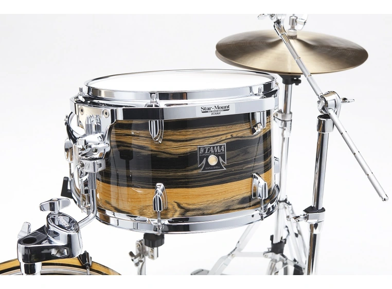 Tama CK48S-NET Superstar Classic MA 4pc. Shell-kit, Natural Ebony Tiger Wrap 