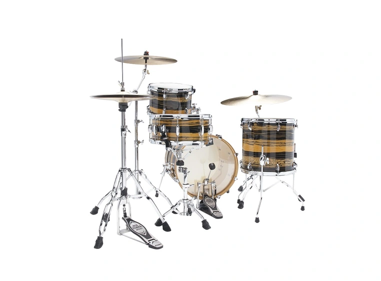 Tama CK48S-NET Superstar Classic MA 4pc. Shell-kit, Natural Ebony Tiger Wrap 