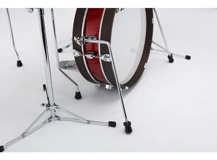 Tama LJK48P-BRM Club Jam Pancake 4-del Shell kit, Burnt Red Mist 