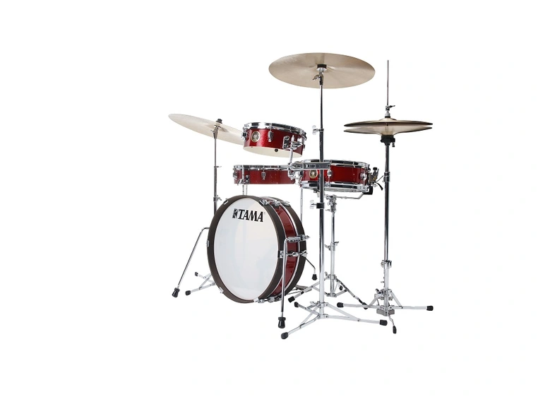 Tama LJK48P-BRM Club Jam Pancake 4-del Shell kit, Burnt Red Mist 