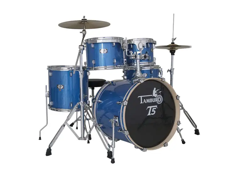 Tamburo TB T5S18BLSK T5 Trommesett SPARK BD18-FT14-TT10-TT12-SN1435 