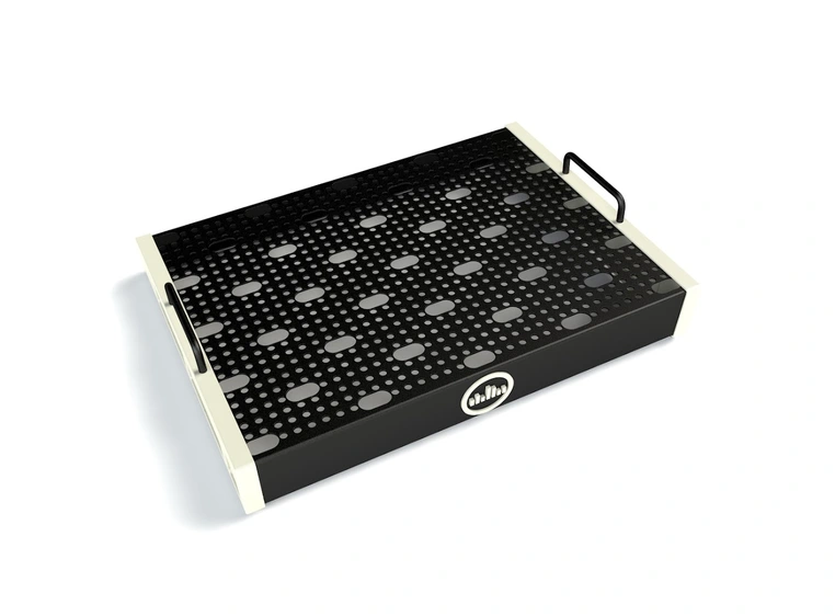 Temple Audio Design DUO Pedalbrett (32 x 43 cm) - Vintage White 