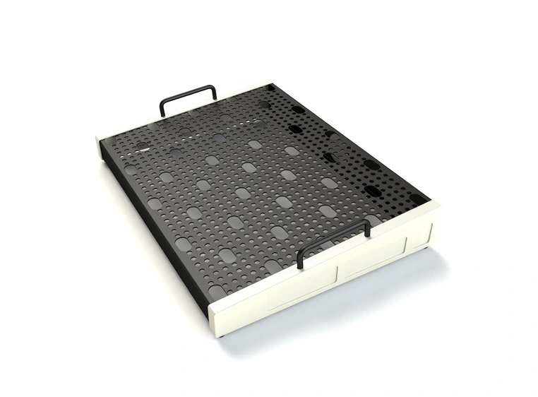 Temple Audio Design DUO Pedalbrett (32 x 43 cm) - Vintage White 