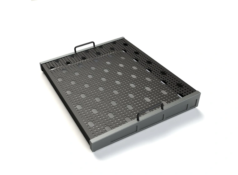 Temple Audio Design TRIO Pedalbrett (42 x 53 cm) - Gun Metal 