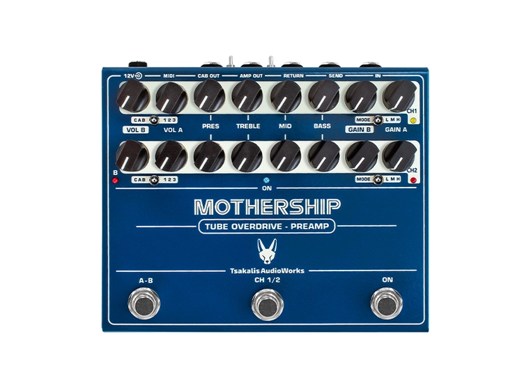 Tsakalis Mothership Tube overdrive preamp