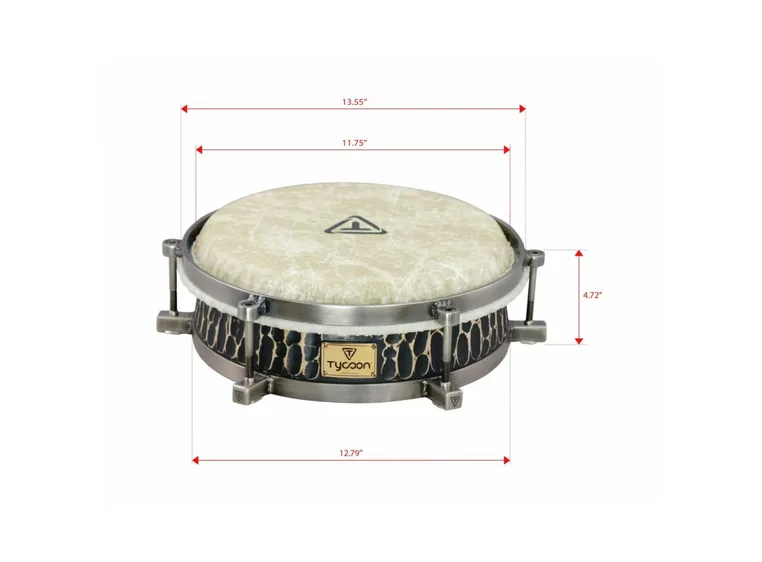 Tycoon 11¾" Agile Conga - Master Handcrafted Finish 