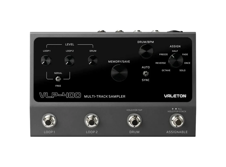 Valeton VLP-400 gitar-multieffekt-pedalbrett 