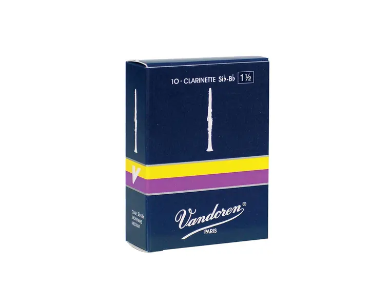 Vandoren Bb-Clarinet Reeds 1.5 10-pack 