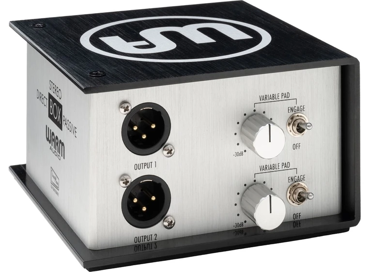 Warm Audio WA-DI-P2 Passiv Stereo DI-box 
