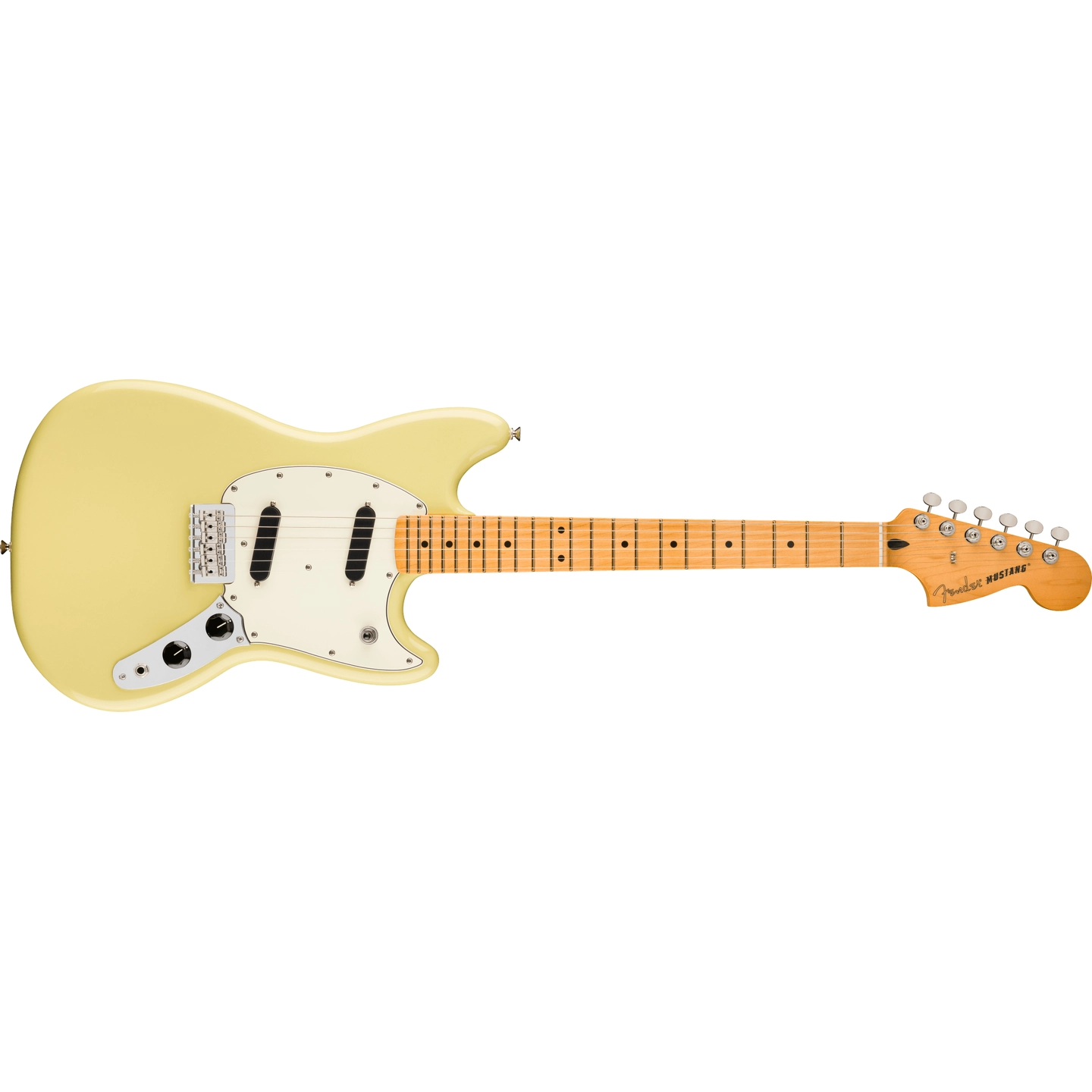 Fender Player II Mustang MN, Hialeah Yellow