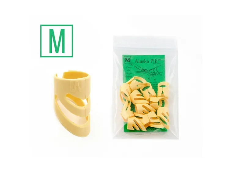 AlaskaPik plastic medium fingerplekter (12 stk) 