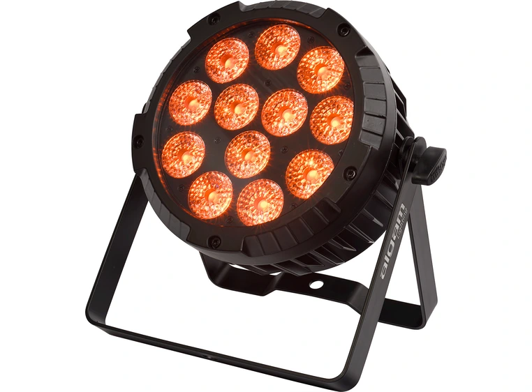 Algam Lighting IP-PAR-1212-HEX IP65 12 X 12W RGBWA+UV LED PAR 
