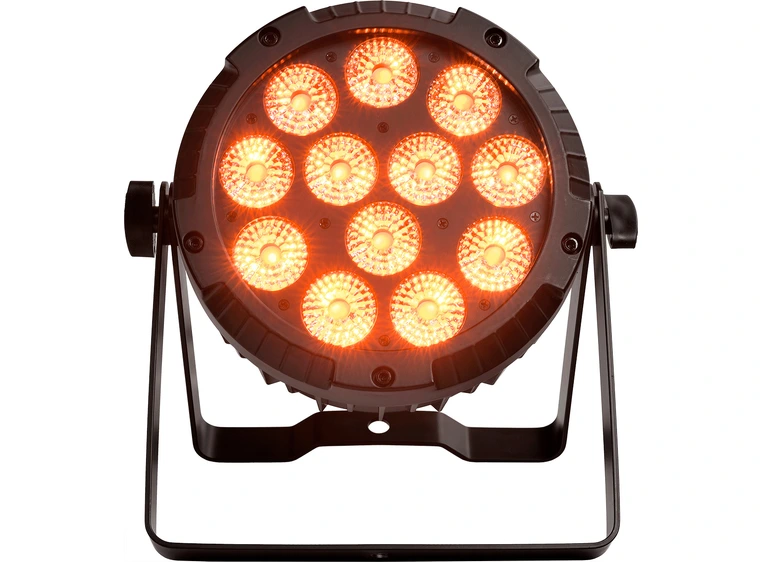 Algam Lighting IP-PAR-1212-HEX IP65 12 X 12W RGBWA+UV LED PAR 